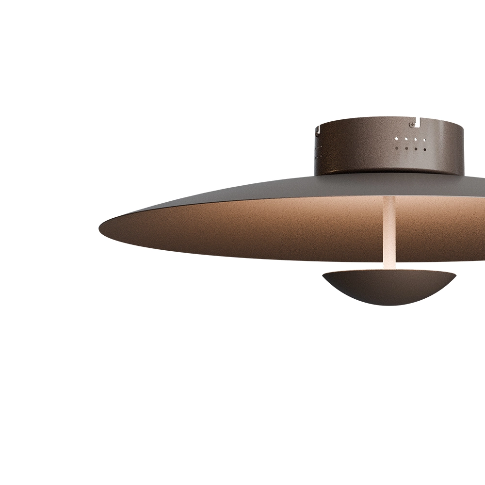 Ceiling lamp Scala Ø 60cm cocoa brown Masterlight 8718121397467