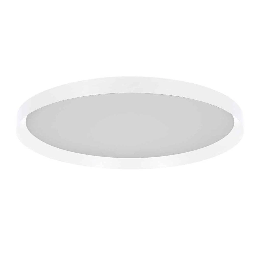 Sleek ceiling lamp Flady white Ø 50cm Steinhauer 8712746177367