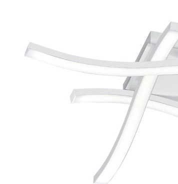 Square ceiling lamp Route Trio 4017807473377