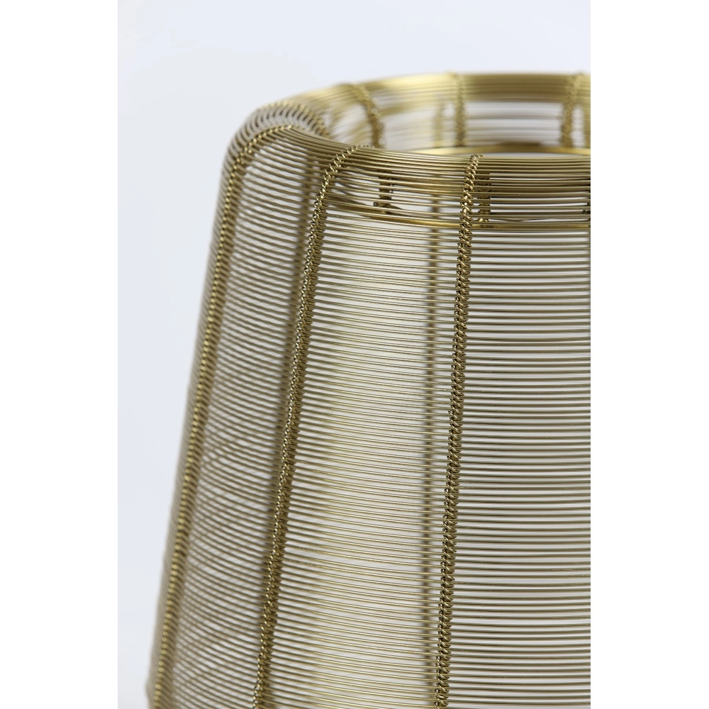 Golden table lamp Adeta Ø 22cm Light & Living 8717807600921