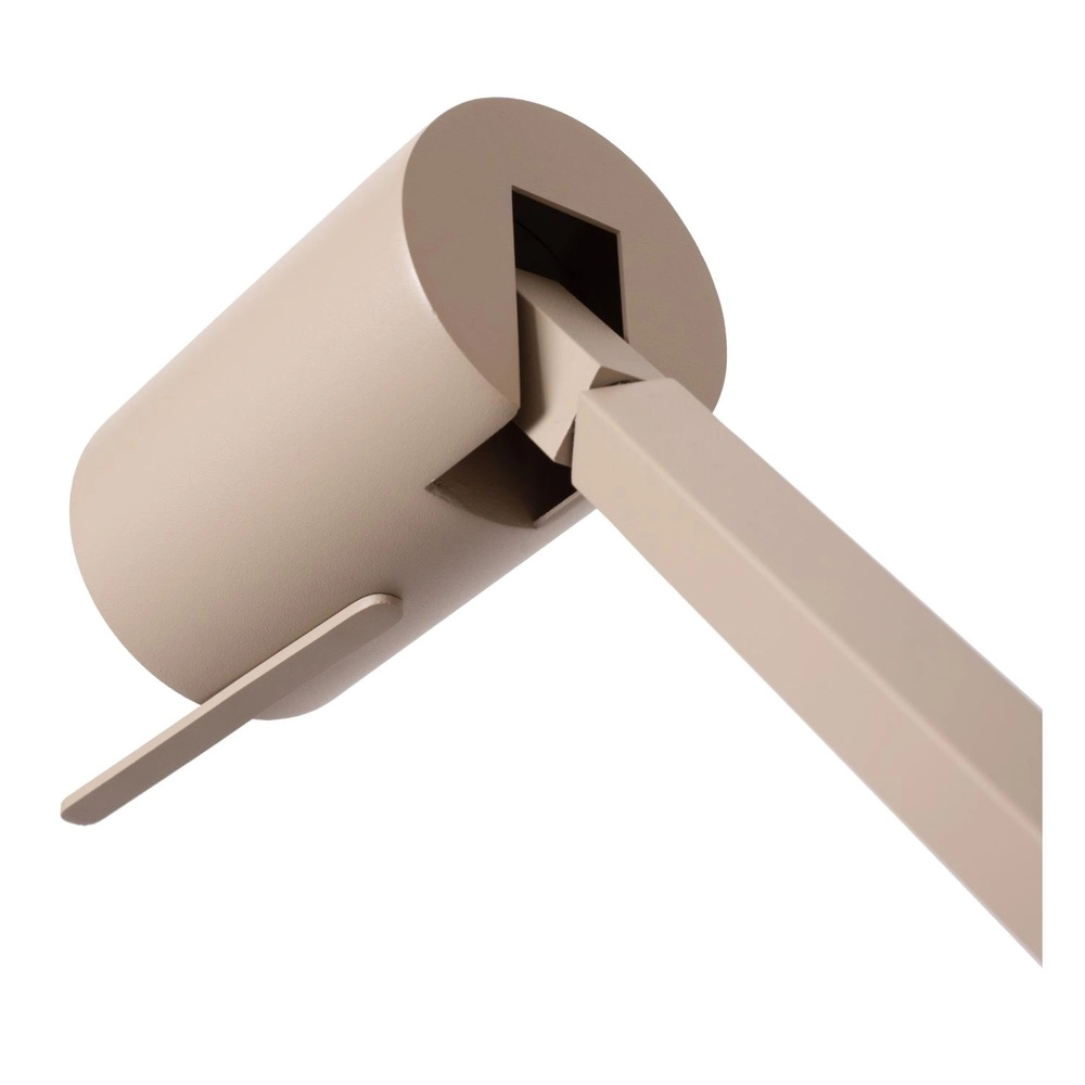 Modern reading lamp Lesley sand brown Lucide 5411212032096