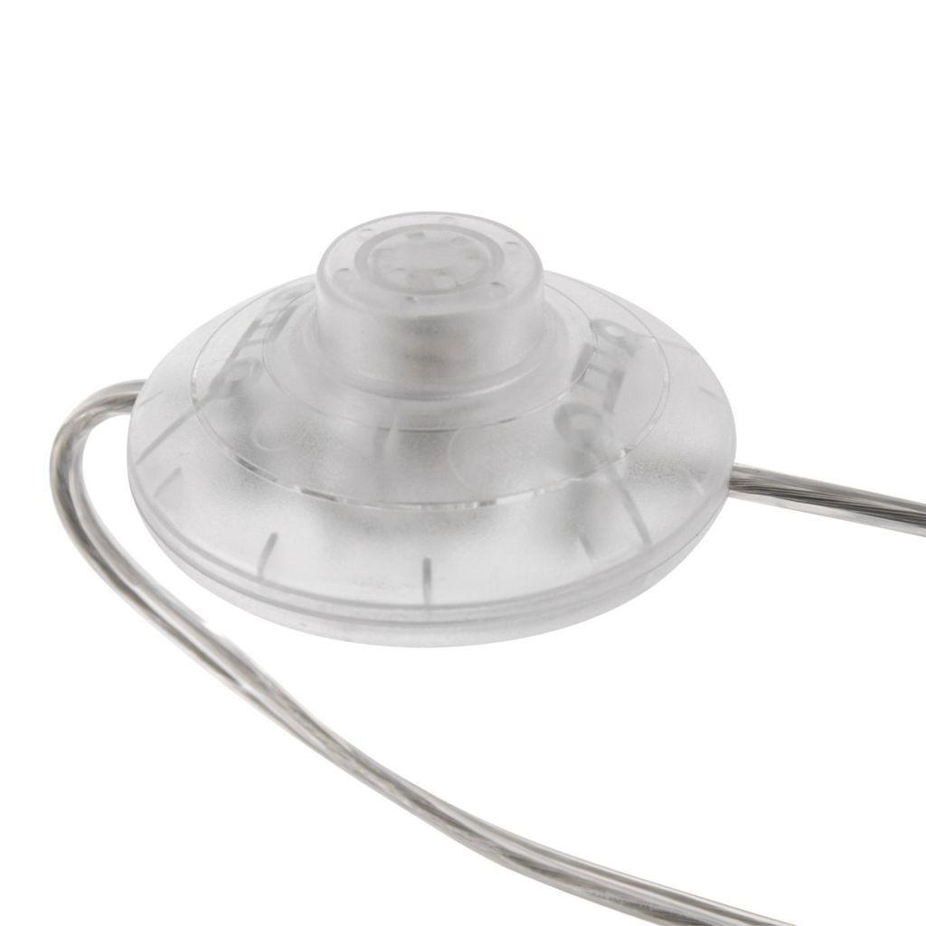 Arc lamp Vela Lino with black shade Ø60cm Steinhauer 8712746183535