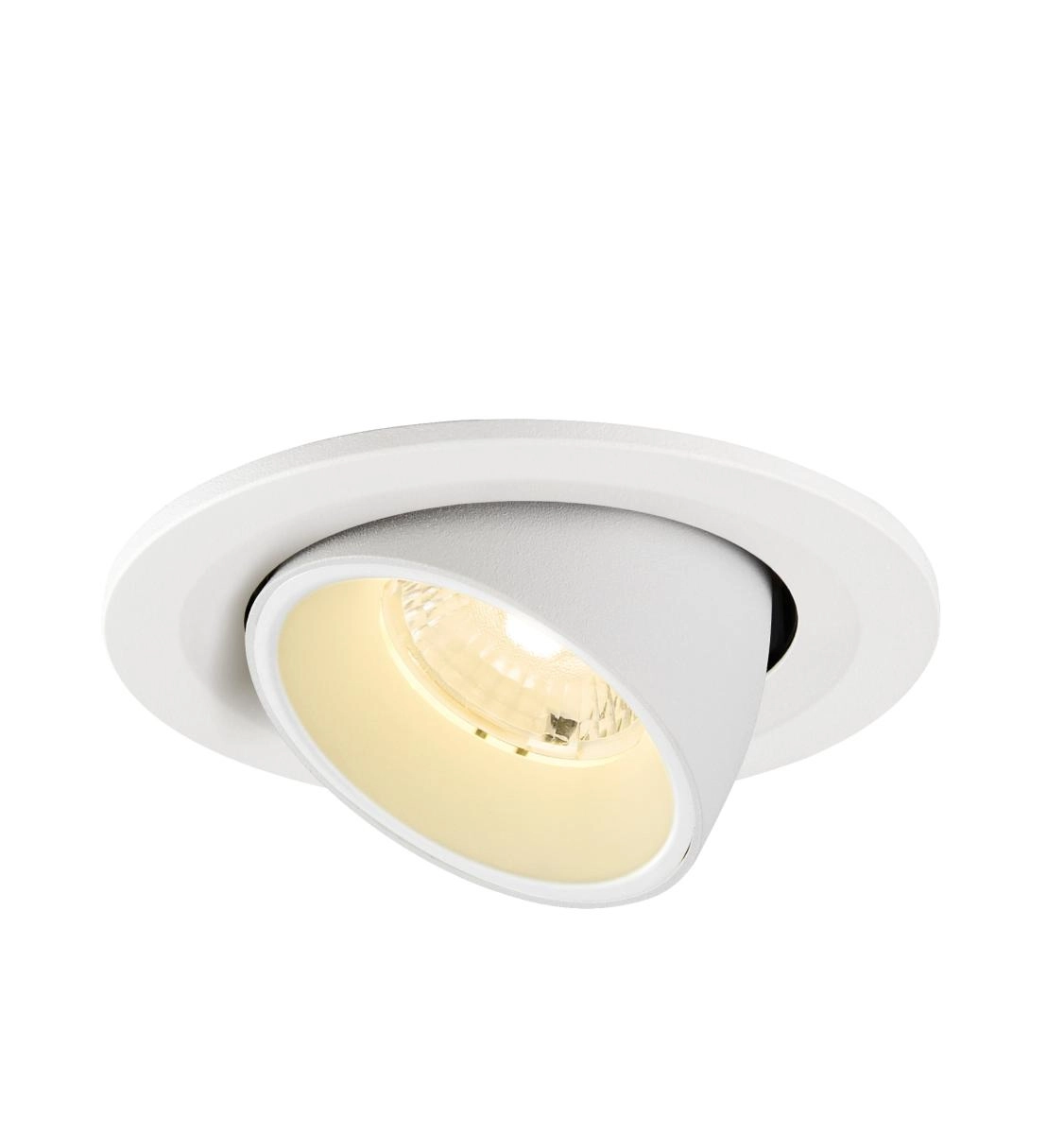 Recessed spotlight Numinos Gimble S white 3000K - 40deg SLV 4024163313445