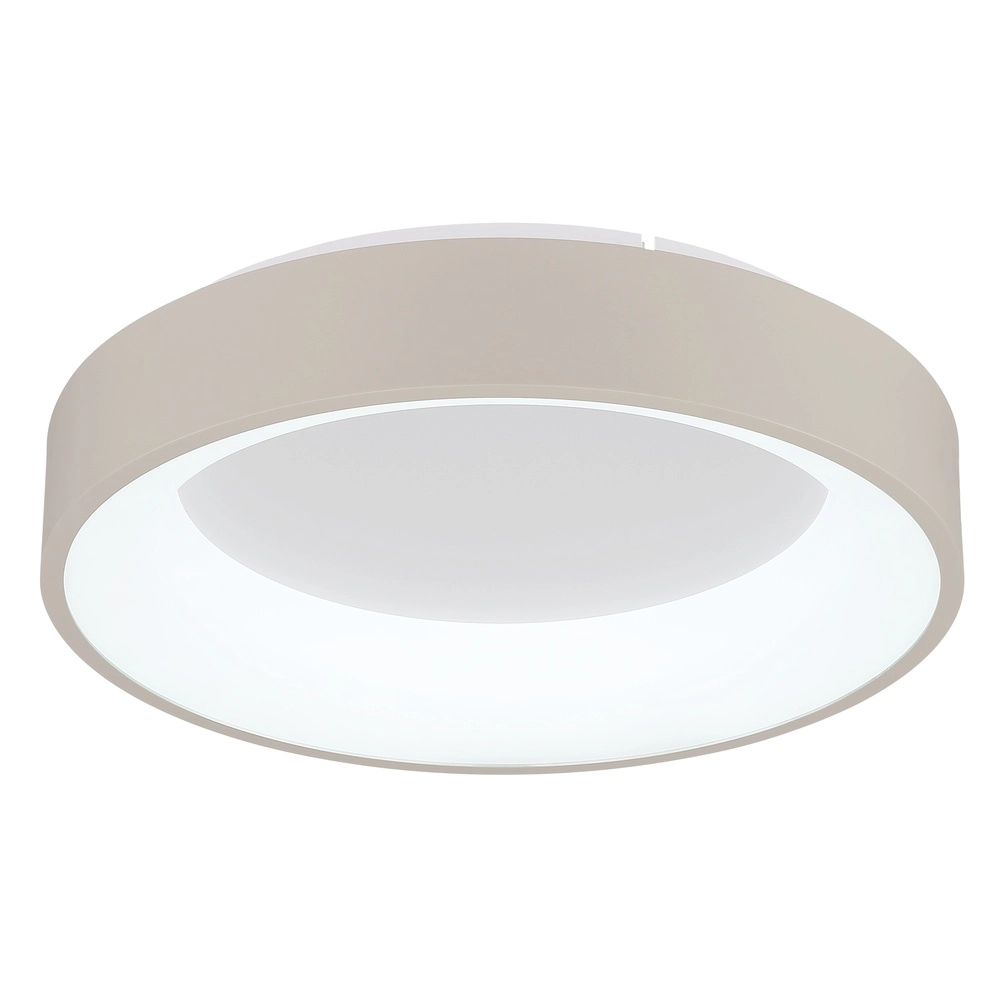 Modern ceiling lamp Gallegos sand brown Ø 38cm Globo 9007371578955