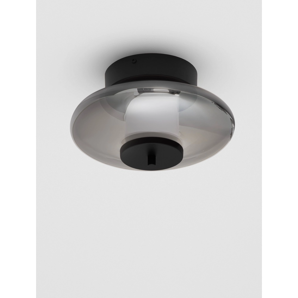 Modern ceiling lamp Ballet black Ø 26cm Lyora 5212017479860