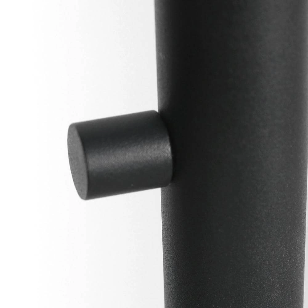 Black floor lamp Tenebris 5-light Steinhauer 8712746178166