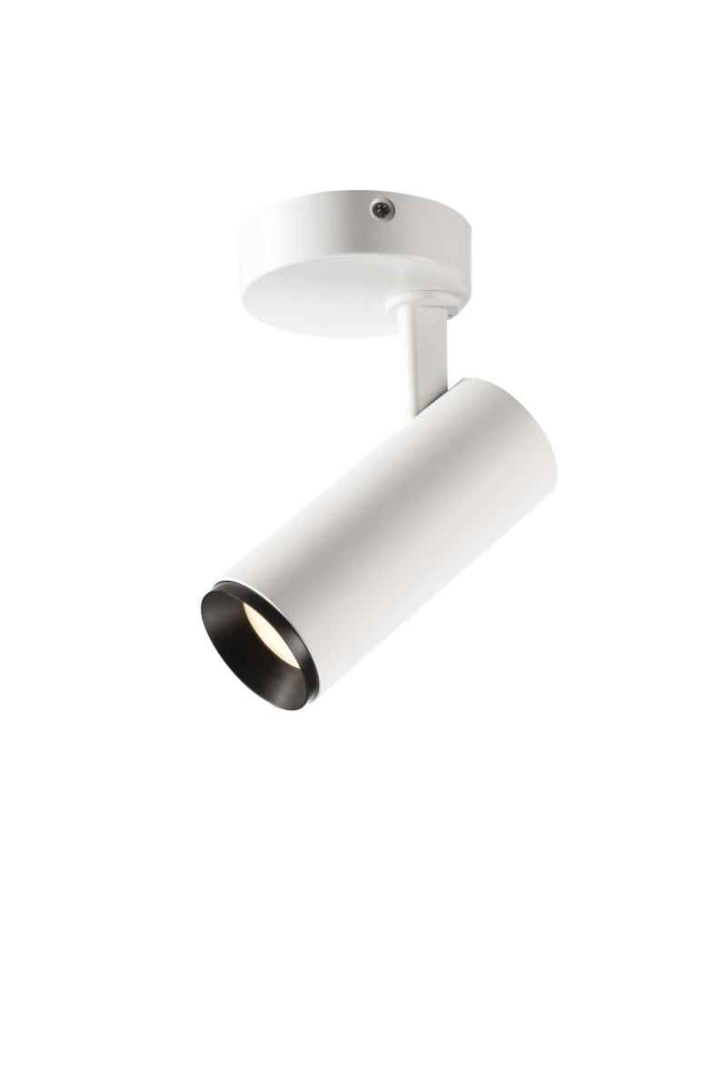 Surface-mounted spot Numinos S Dali white/black 4000K - 60deg