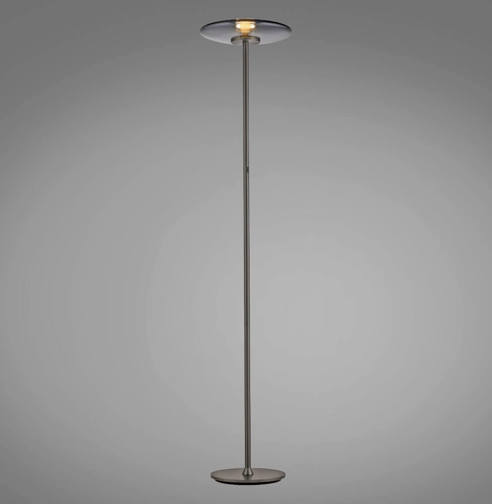 Designer floor lamp Pure Vitrum gray Paul Neuhaus 4012248382721