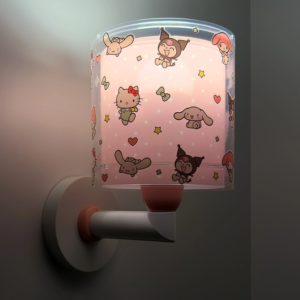 Wall lamp Hello Kitty & Friends pink Dalber 8420406412597