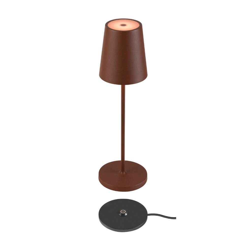 Outdoor table lamp Vinolina Two rust - rechargeable SLV 4024163288309
