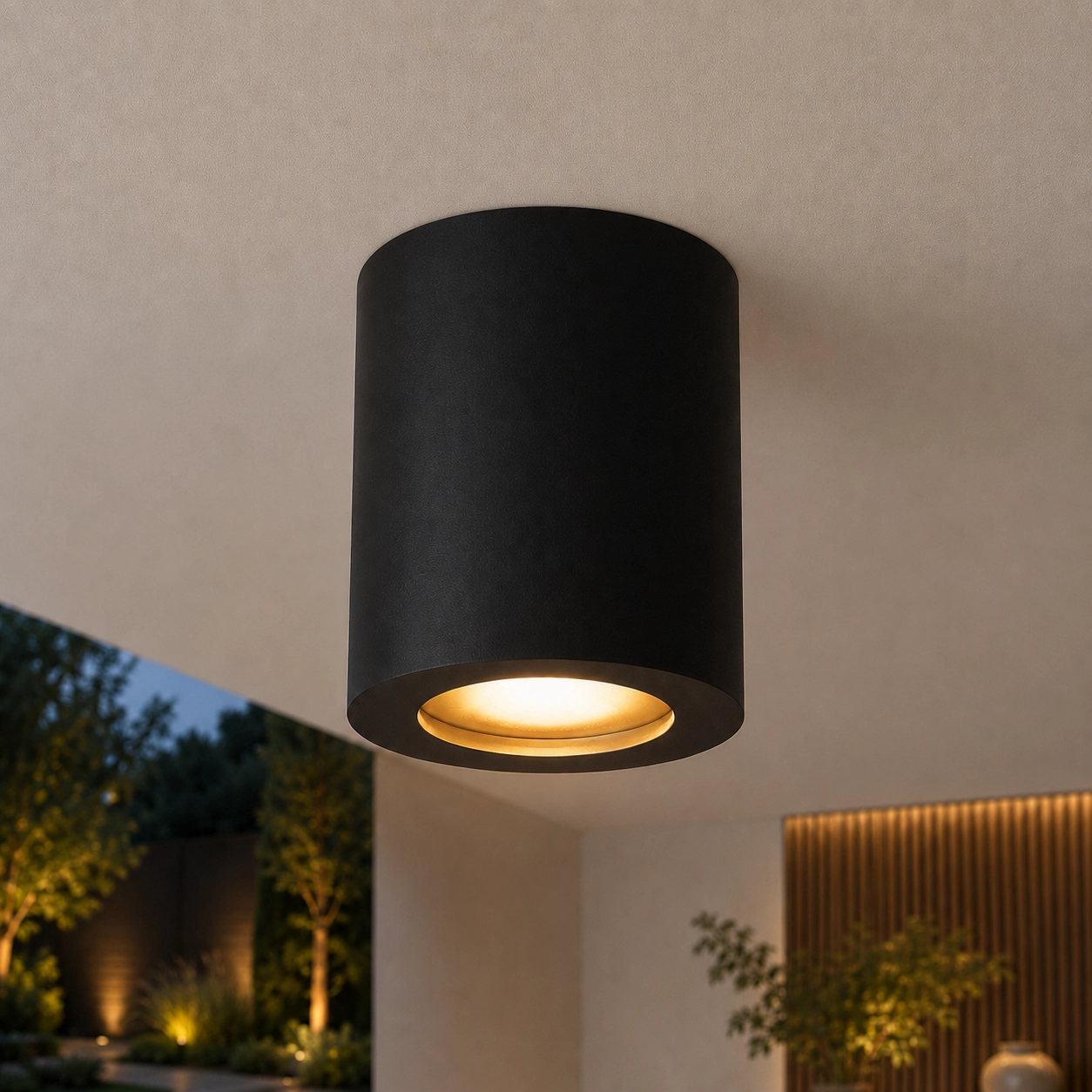 Bathroom lamp Redondo black