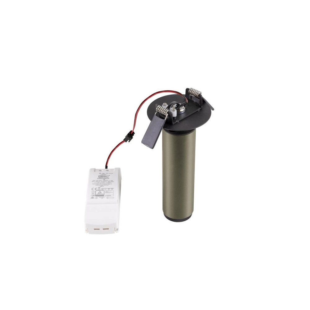 Recessed spotlight Grip! M bronze with black 3000K SLV 4024163304474