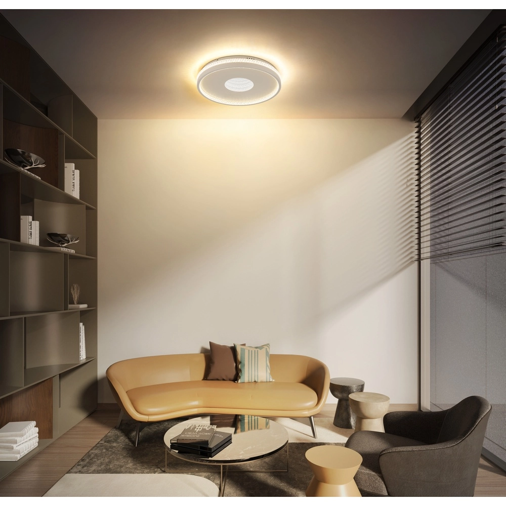 Design ceiling lamp Shirley sand brown Ø 41cm Globo 9007371575350