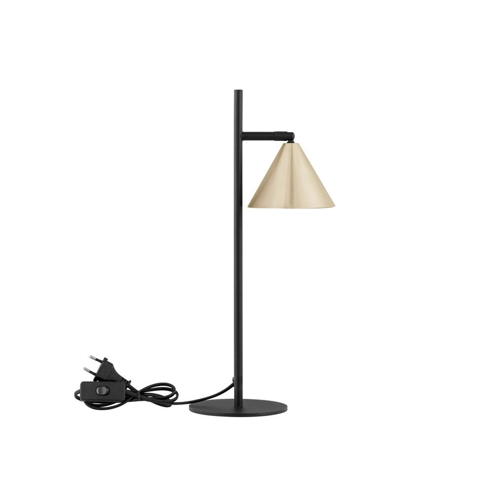 Table lamp Conico black with gold Lyora 5212017475459