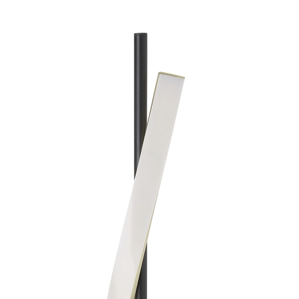 Floor lamp Conaprato black with gold Eglo 9008606357383