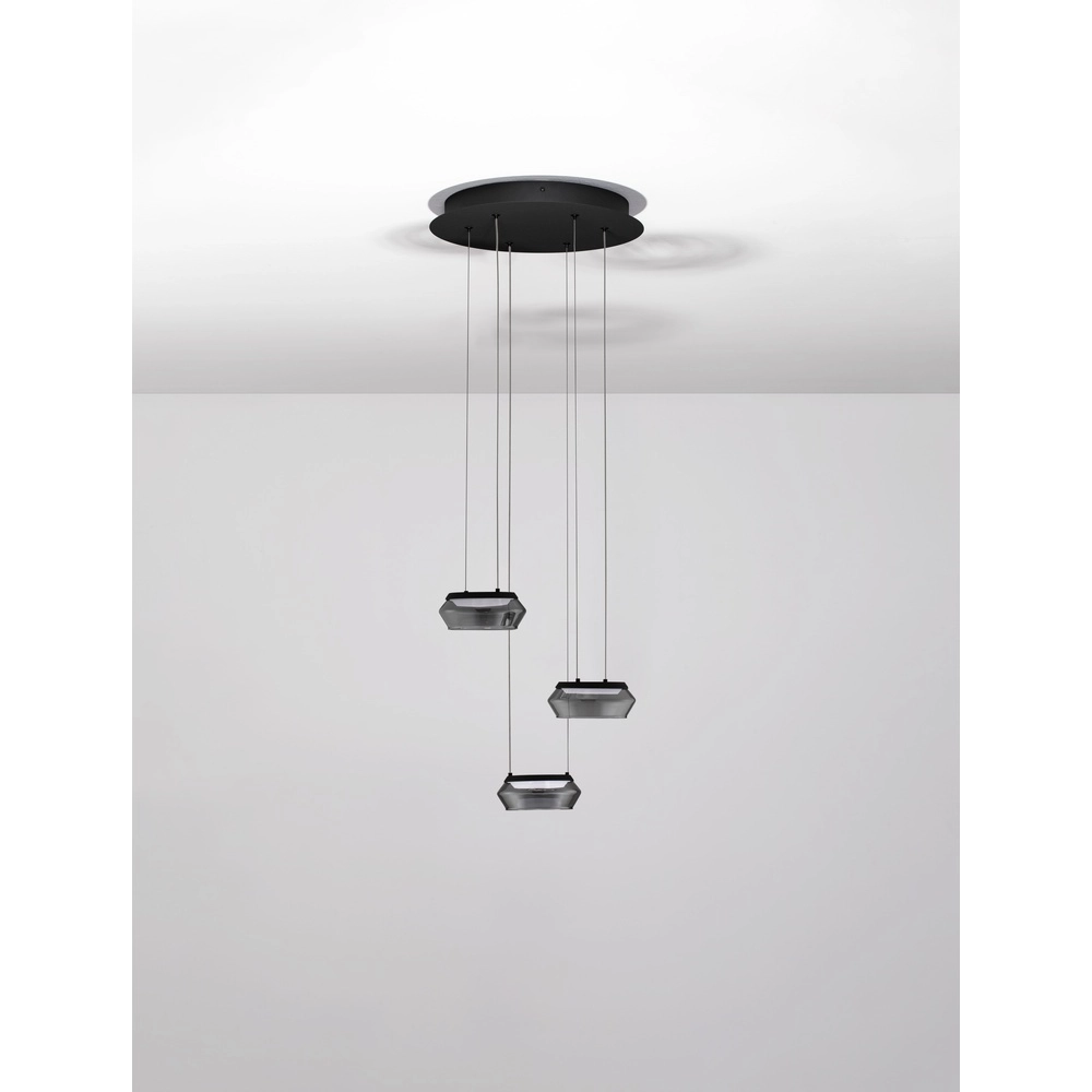 Sleek pendant lamp Jailyn 3-light Lyora 5212017468390