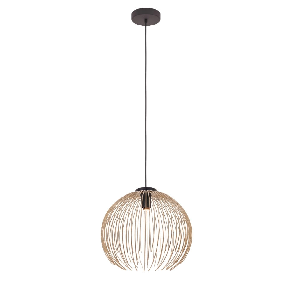 Design pendant lamp Alhabia Ø 39cm sand brown