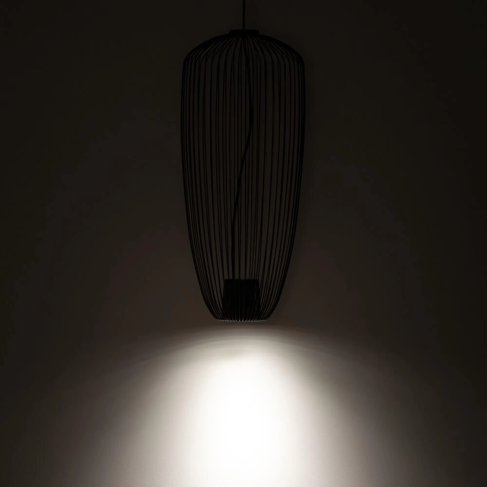 Rattan pendant lamp Pumpkin S Ø 27cm Lyora 5903139112437