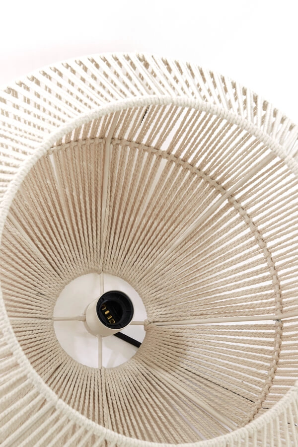 Scandinavian pendant lamp Deya cream Ø 49cm Light & Living 8717807744939