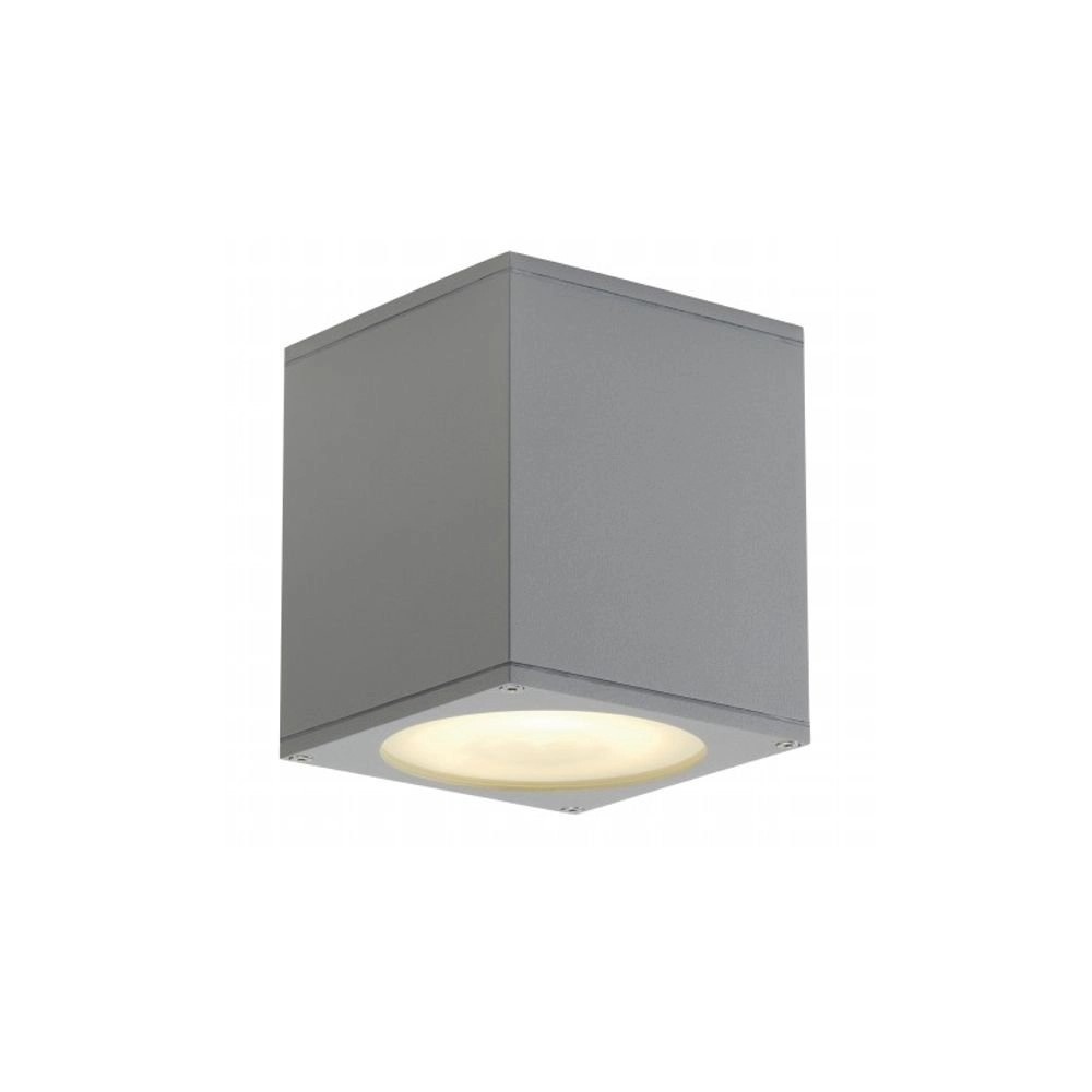 Porch spot Big Theo Ceiling Out GU10 15cm silver gray