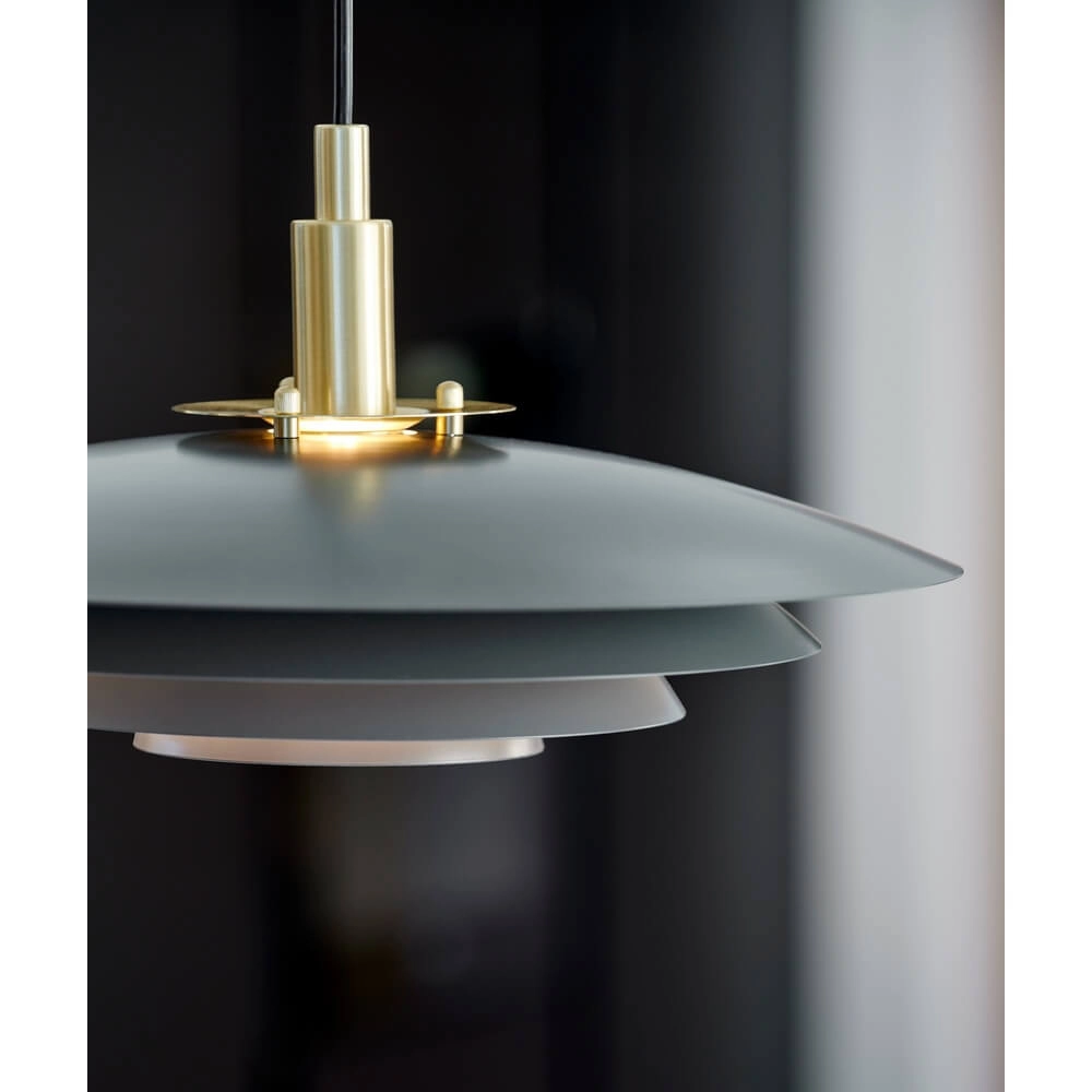 Design pendant lamp Bretagne grey Ø 38cm Nordlux 5704924011450
