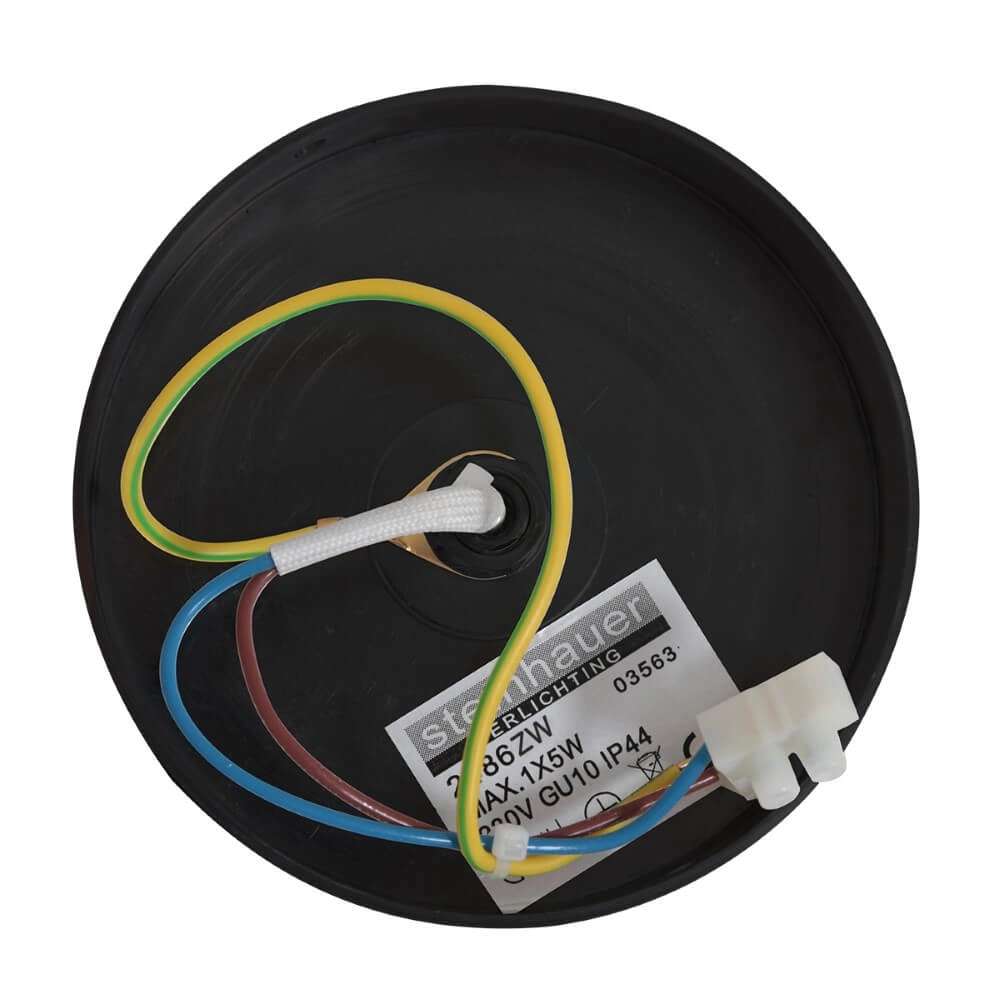 Bathroom spot Upround LED black Steinhauer 8712746133479