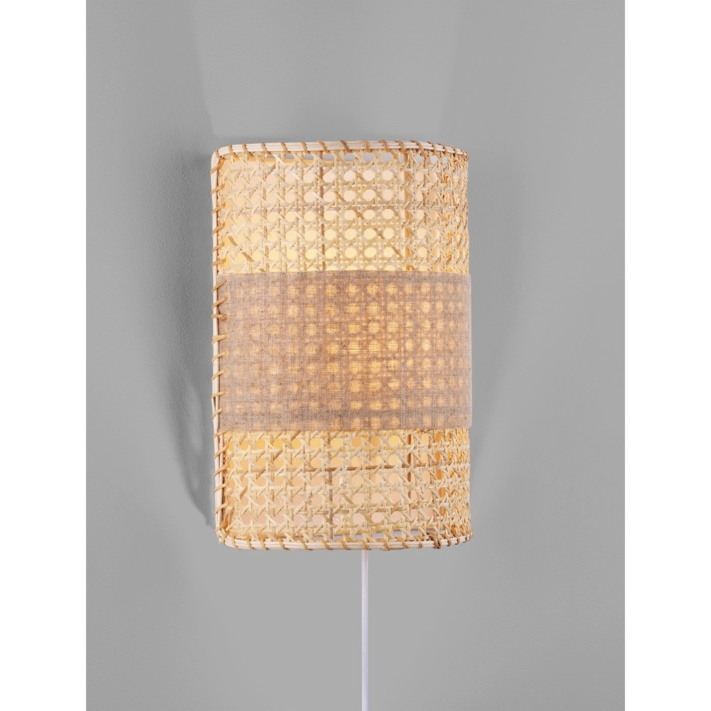 Wall lamp Lum Rattan Lyora 5212017452931