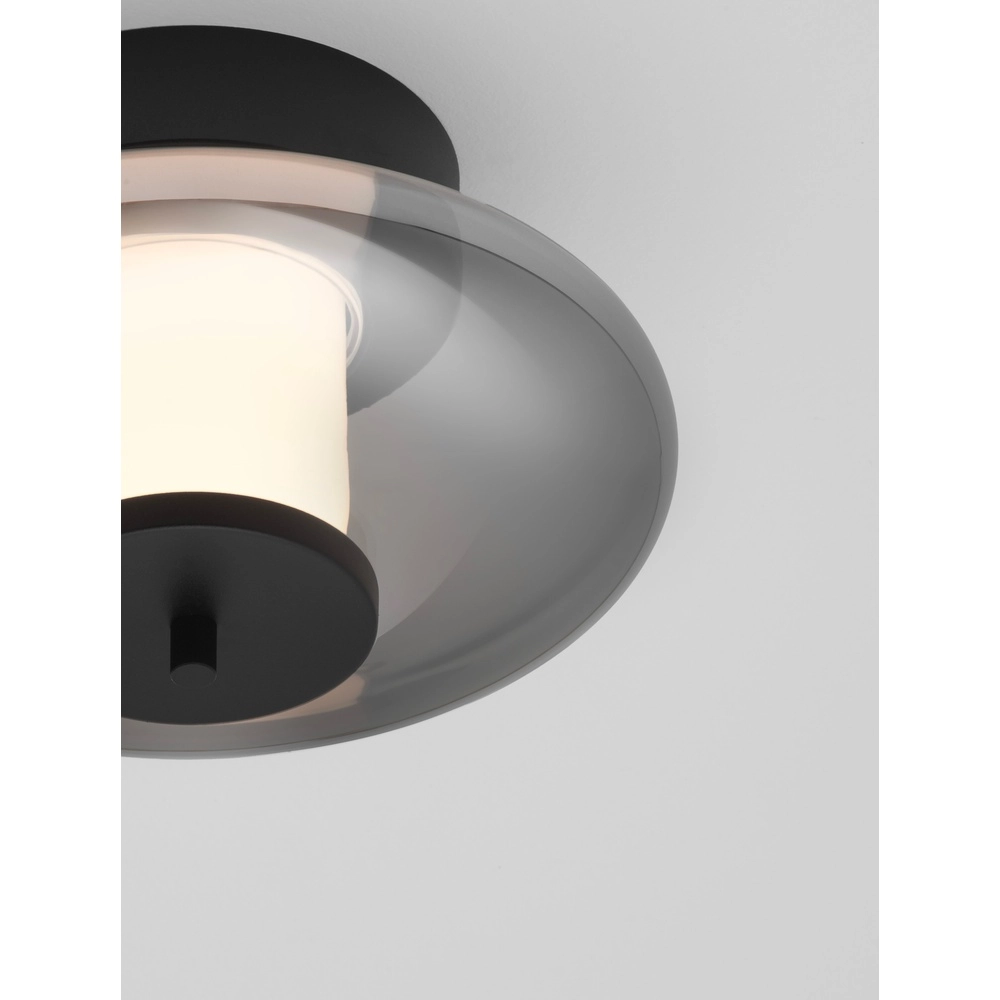 Modern ceiling lamp Ballet black Ø 26cm Lyora 5212017479860