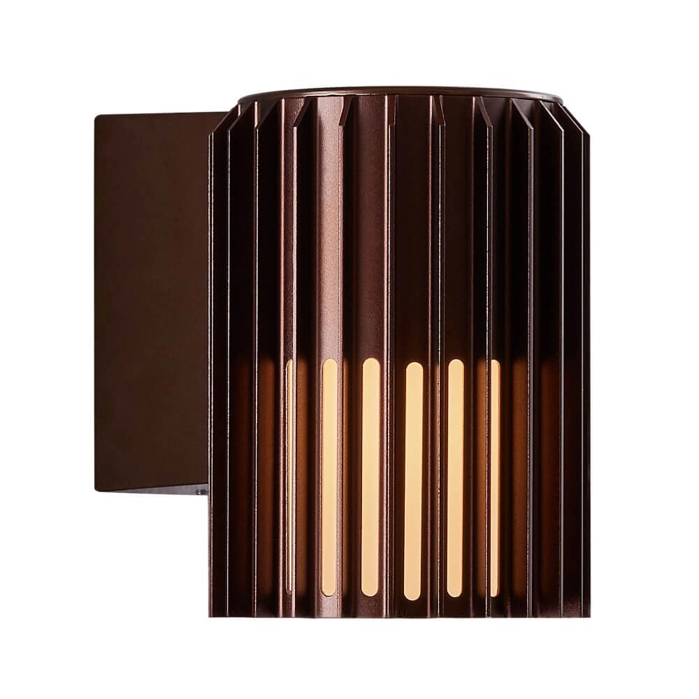 Design outdoor lamp Aludra single - brown metallic Nordlux 5704924022043