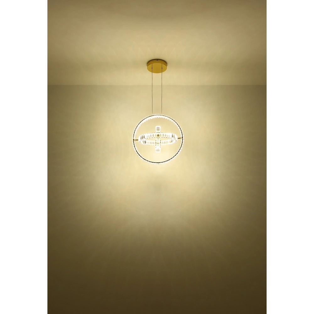 Unique pendant lamp Neil chrome Globo 9007371516414