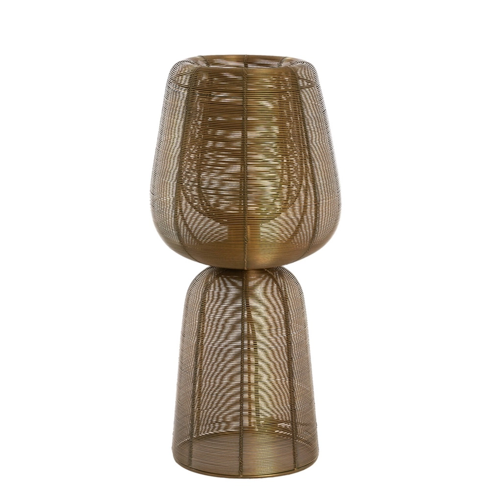 Table lamp Aboso copper bronze Ø 24cm