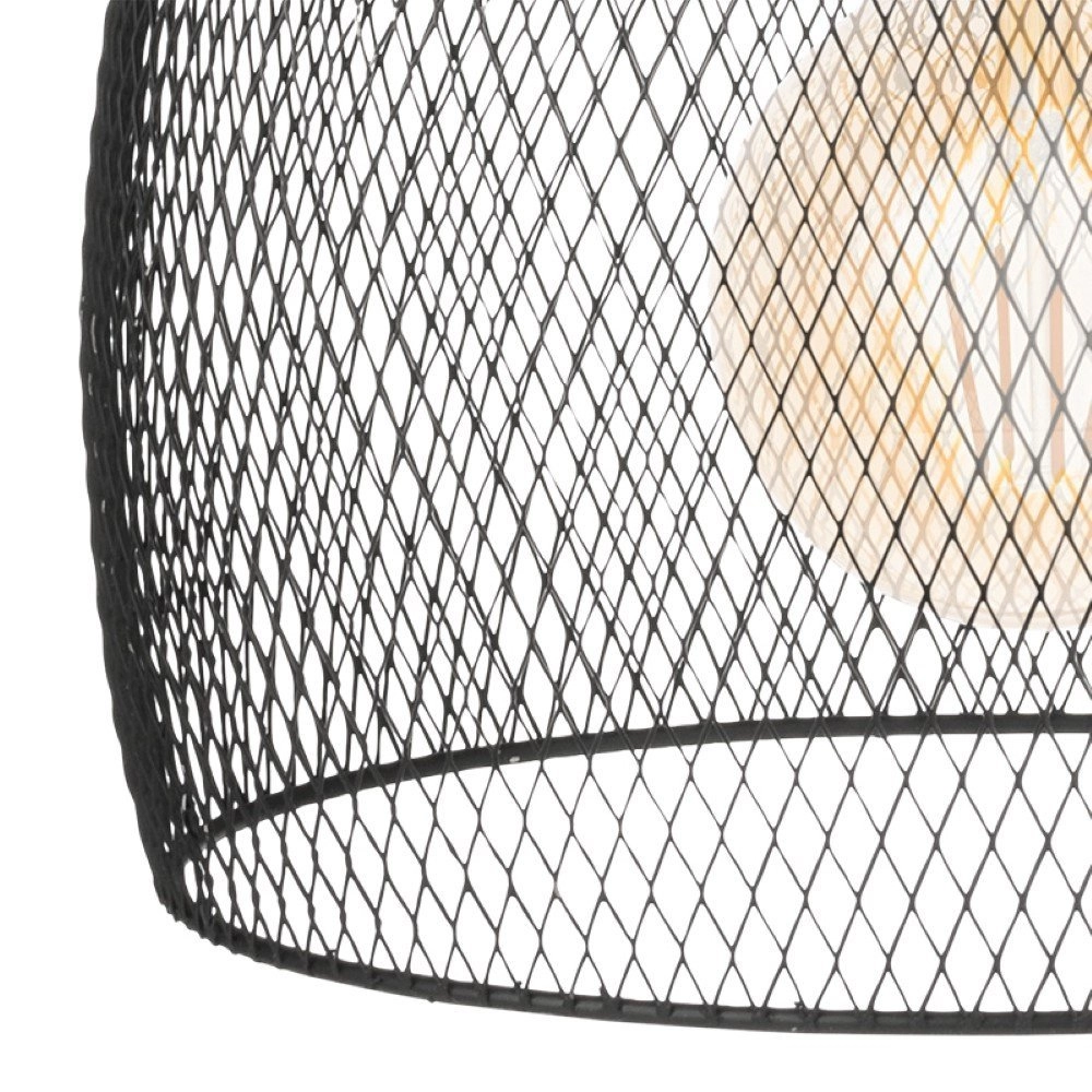 Pendant lamp Straiton 28cm 28cm black Eglo 9002759497361
