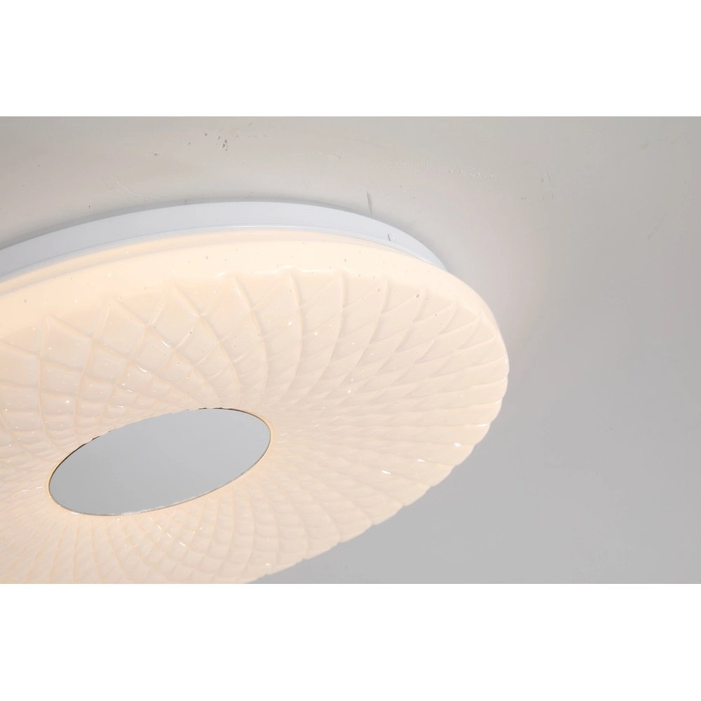 Ceiling light Halolux Chrome and white Searchlight 5053423300030