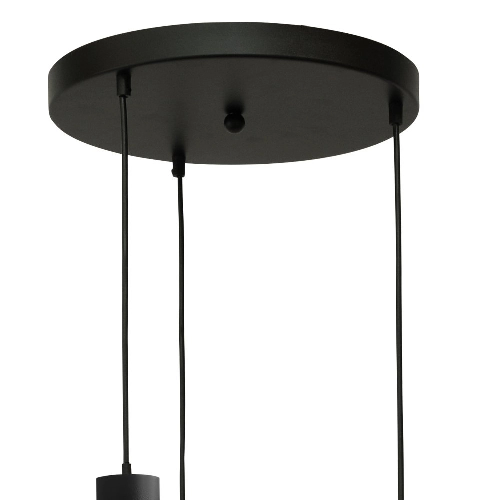 Hanging lamp Bounty 3-light smoke glass Masterlight 8718121247830