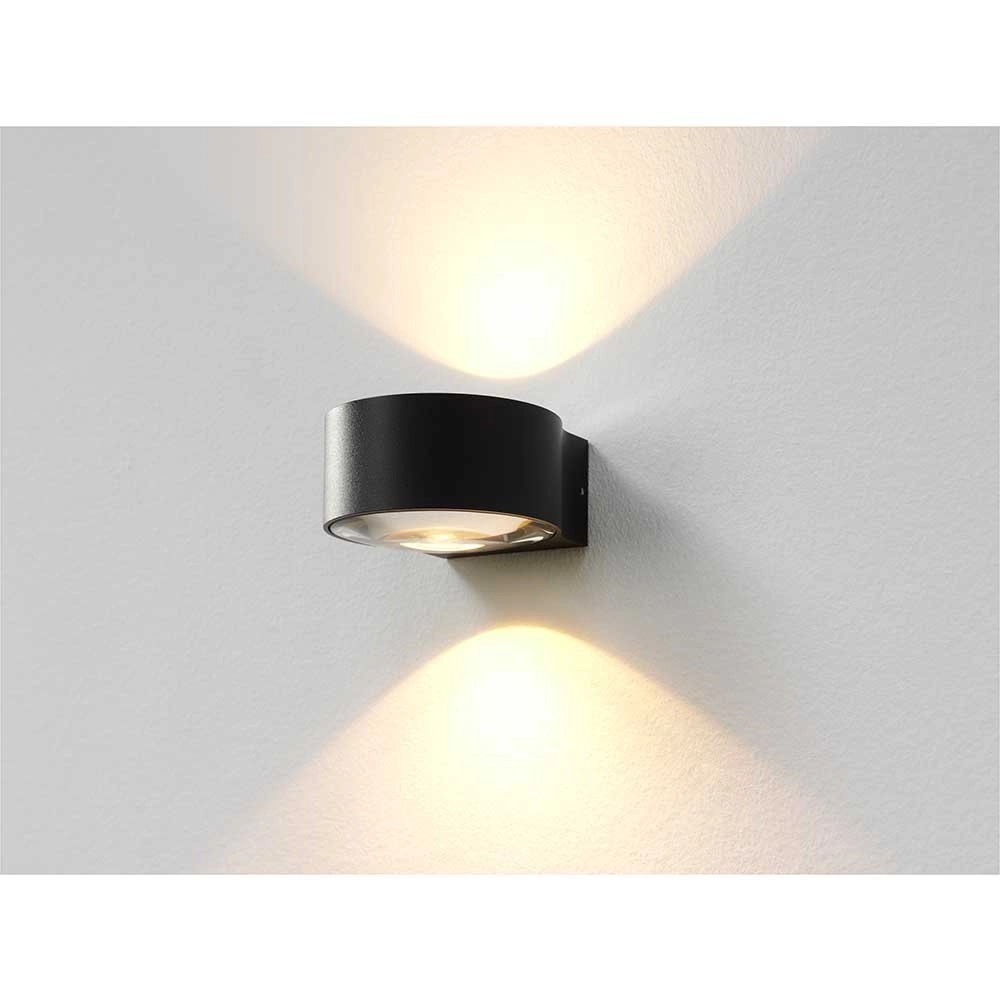 Anthracite wall spot Hudson 11cm - black