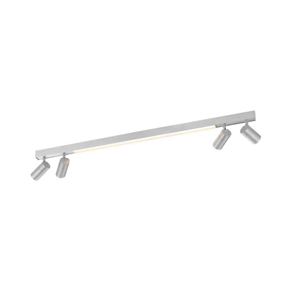 Sleek ceiling lamp Pure Lines Spot aluminum
