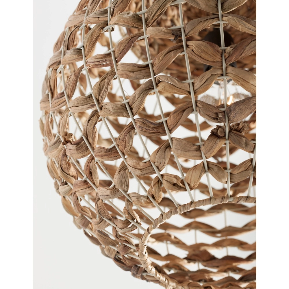 Rattan pendant lamp Griffin Ø 40cm Lyora 5212017416643