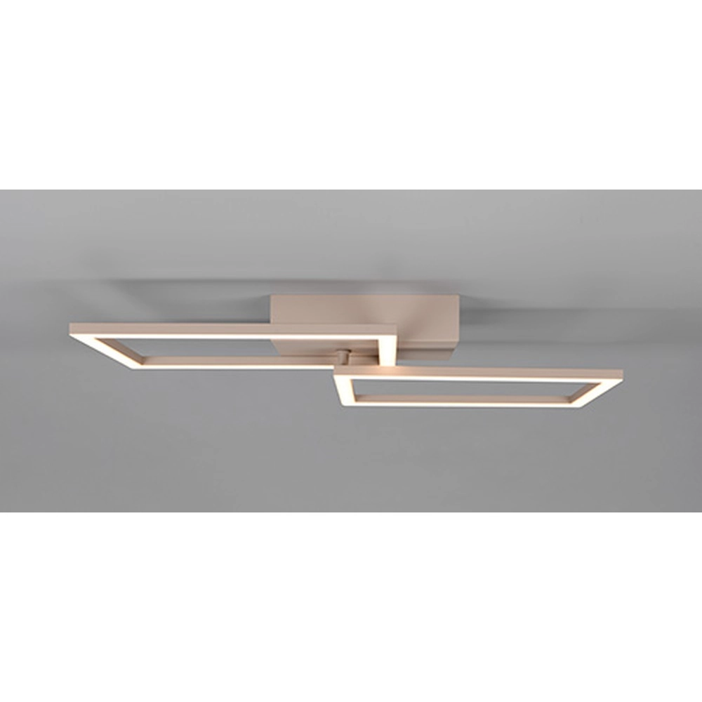 Modern ceiling lamp Trail 60cm sand brown