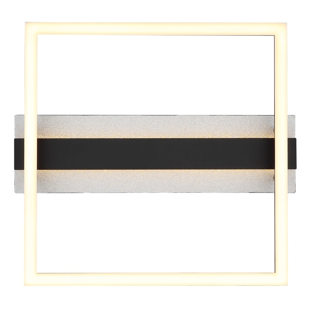 Square ceiling lamp Estrada Black Globo 9007371586714