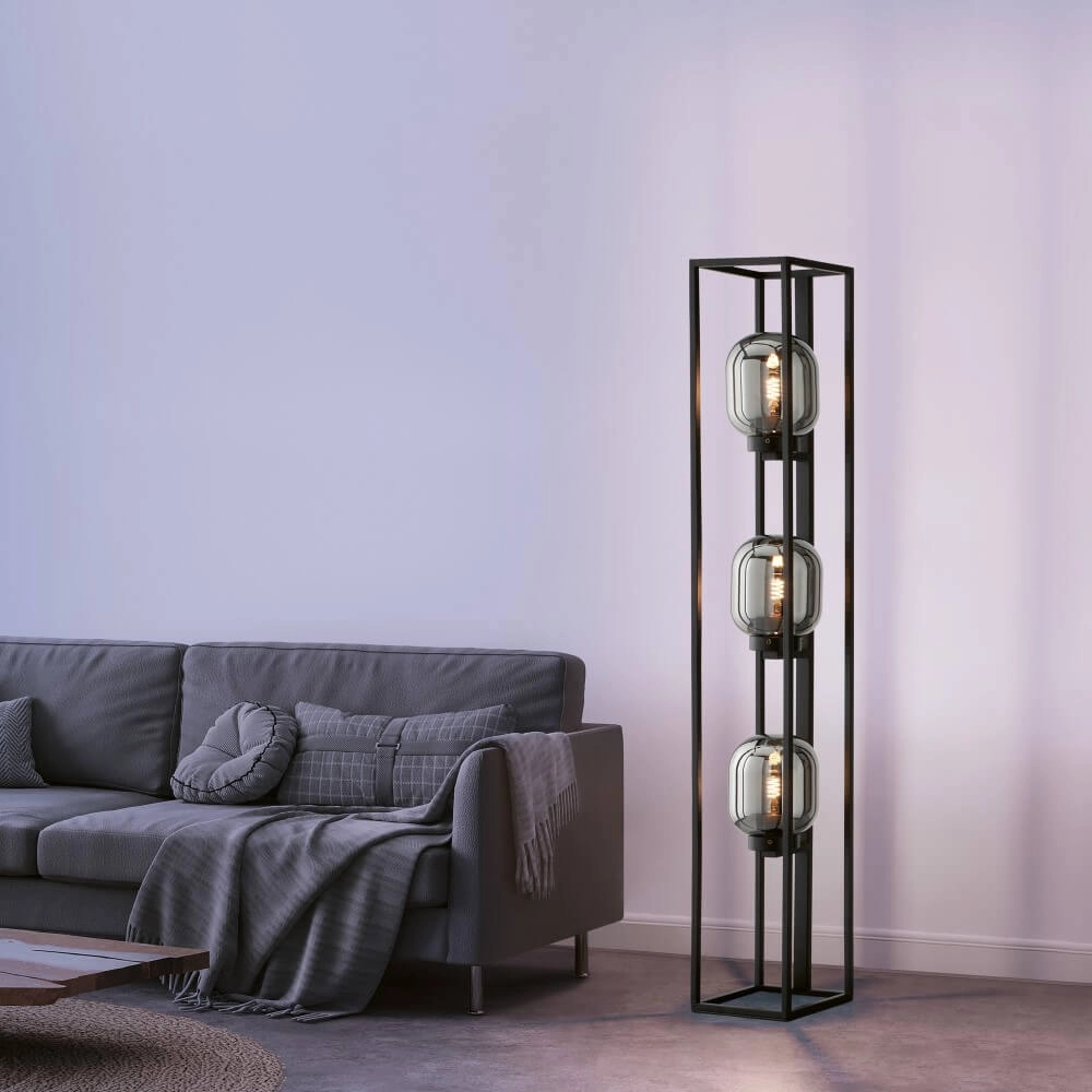 Glass floor lamp Regi Fischer & Honsel 4003694404037