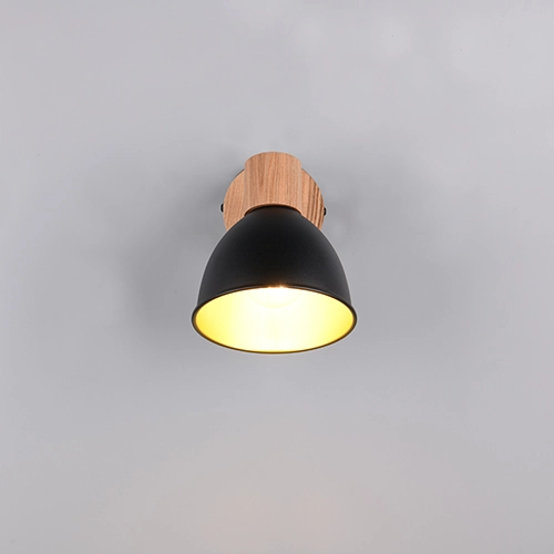 Ceiling lamp Delume Single Black Trio 4017807672237