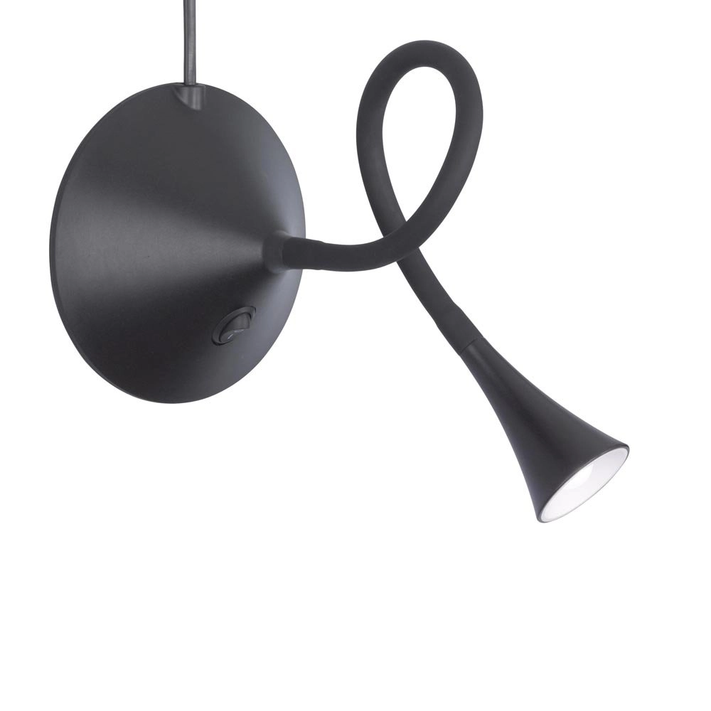 LED reading light Viper black