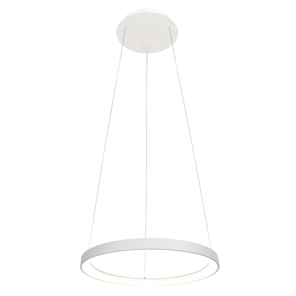 Pendant lamp Ringlede white