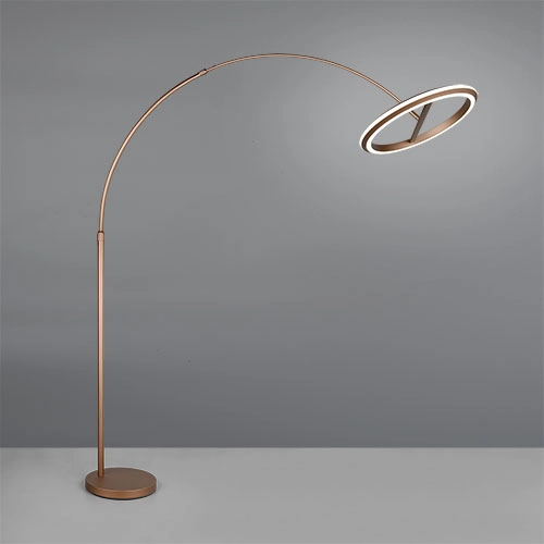 Floor lamp Amador mocha brown Trio 4017807688177