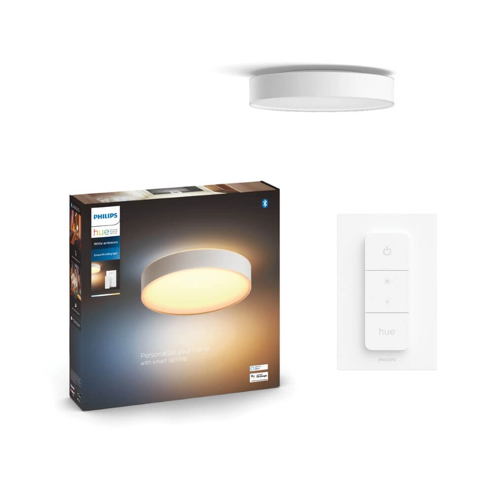 Ceiling light Hue Enrave XL - White Ambiance Ø 55.1cm white Philips 8718696176474