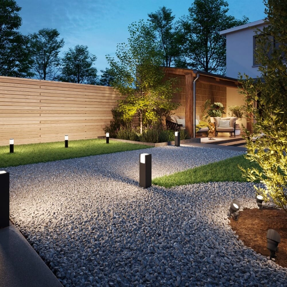 Lantern Arbour anthracite 40cm Philips 8719514477179