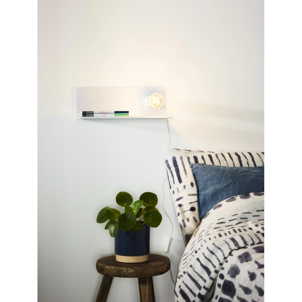 Bedside lamp Sebo white Lucide 5411212061294