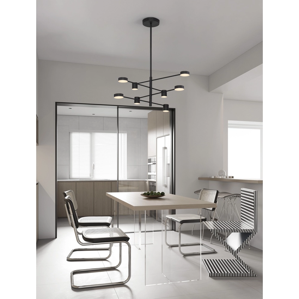 Black pendant lamp Nordik M design Lyora 5212017440693