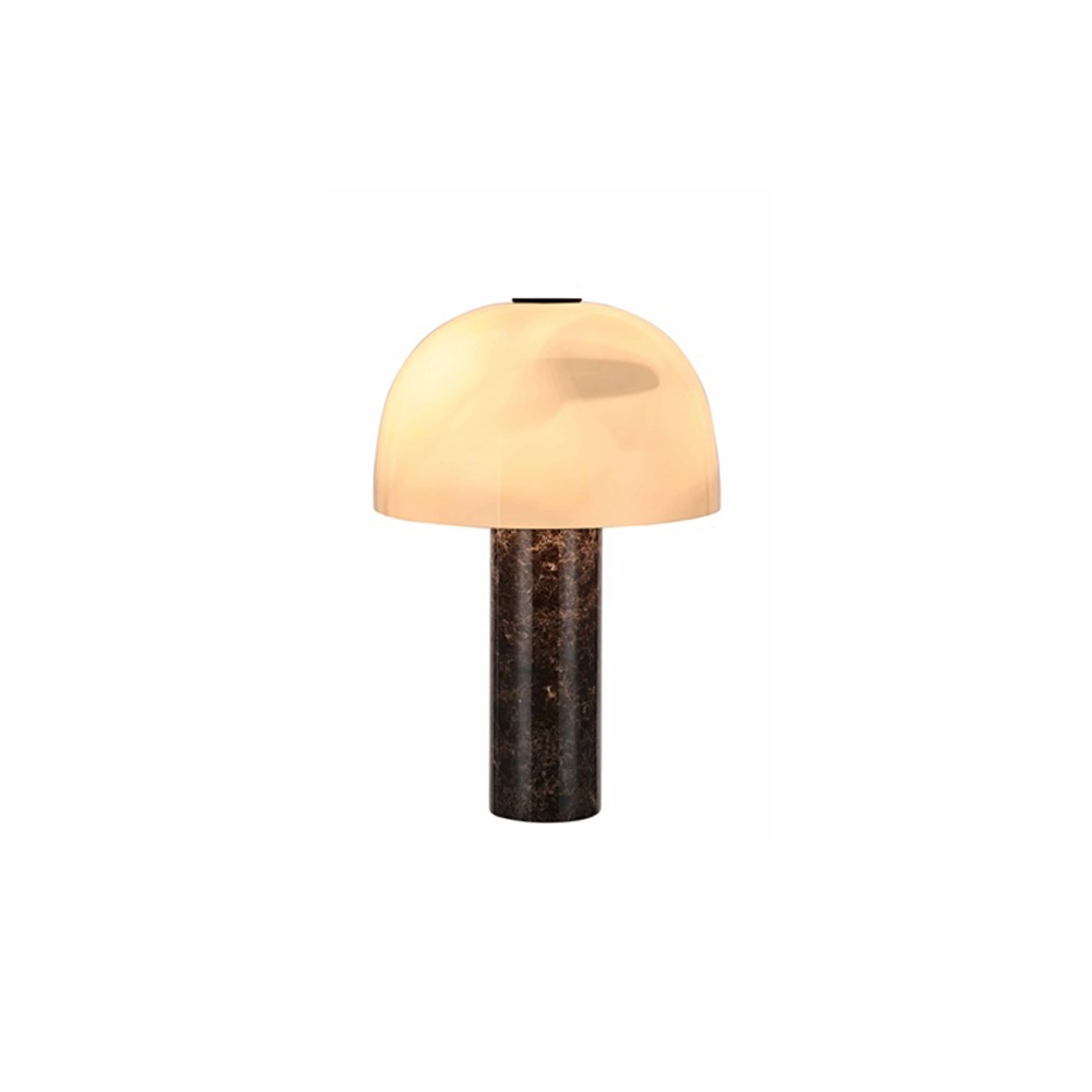 Marble Table Lamp Barbara Ø 27,5cm - 2x E14
