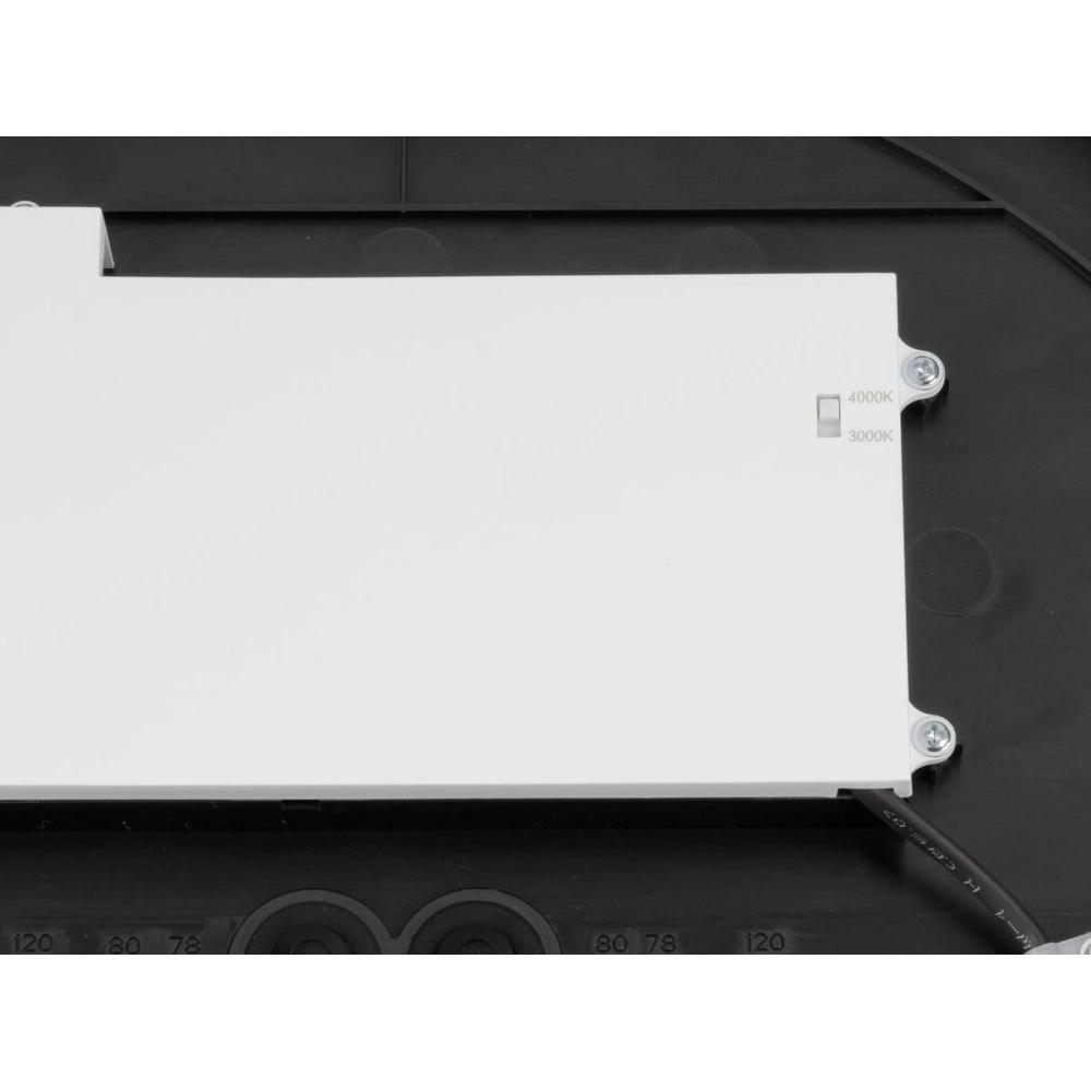 Ceiling lamp Decona Ø 42cm black - 3000K/4000K SLV 4024163302944